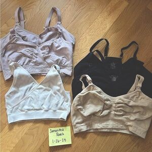 Kindred Bravely Pumping/Nursing Bras (6 total)